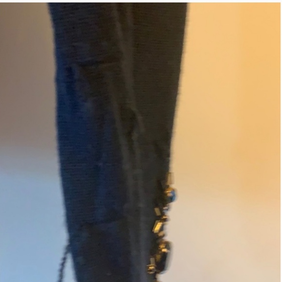 Kate Spade madison avenue jeweled Navy sweater s - Picture 4 of 8